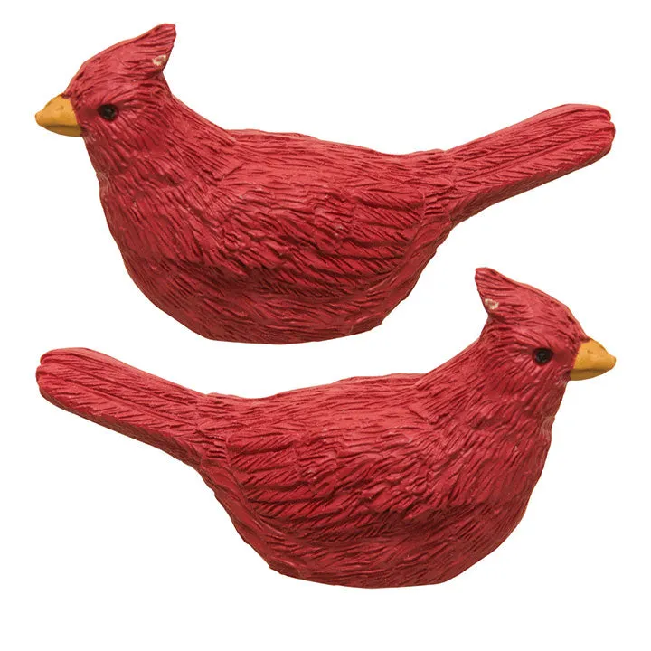 2/Set Resin Cardinals (Pack of 4)