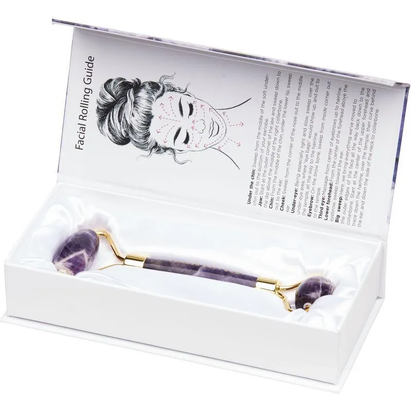 Amethyst Crystal Roller