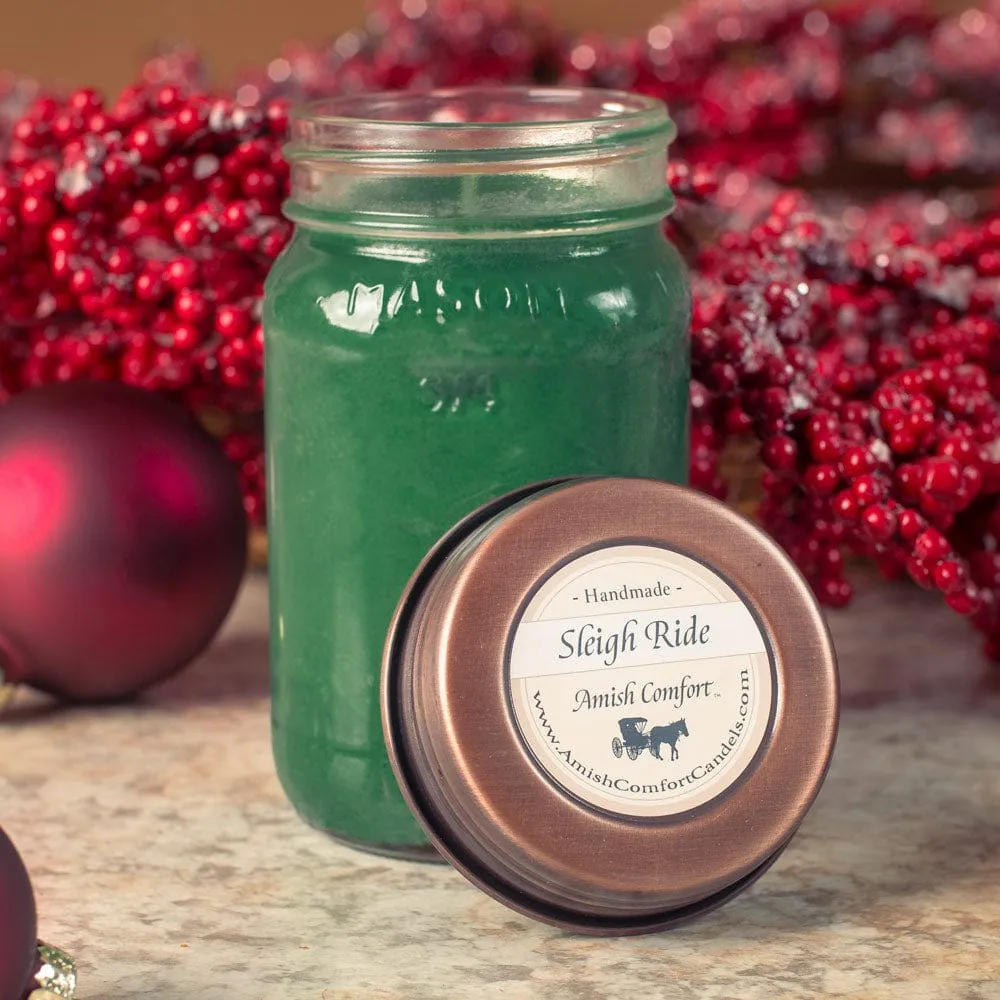 Amish Sleigh Ride | 16 oz. Natural Soy Farmhouse Candle