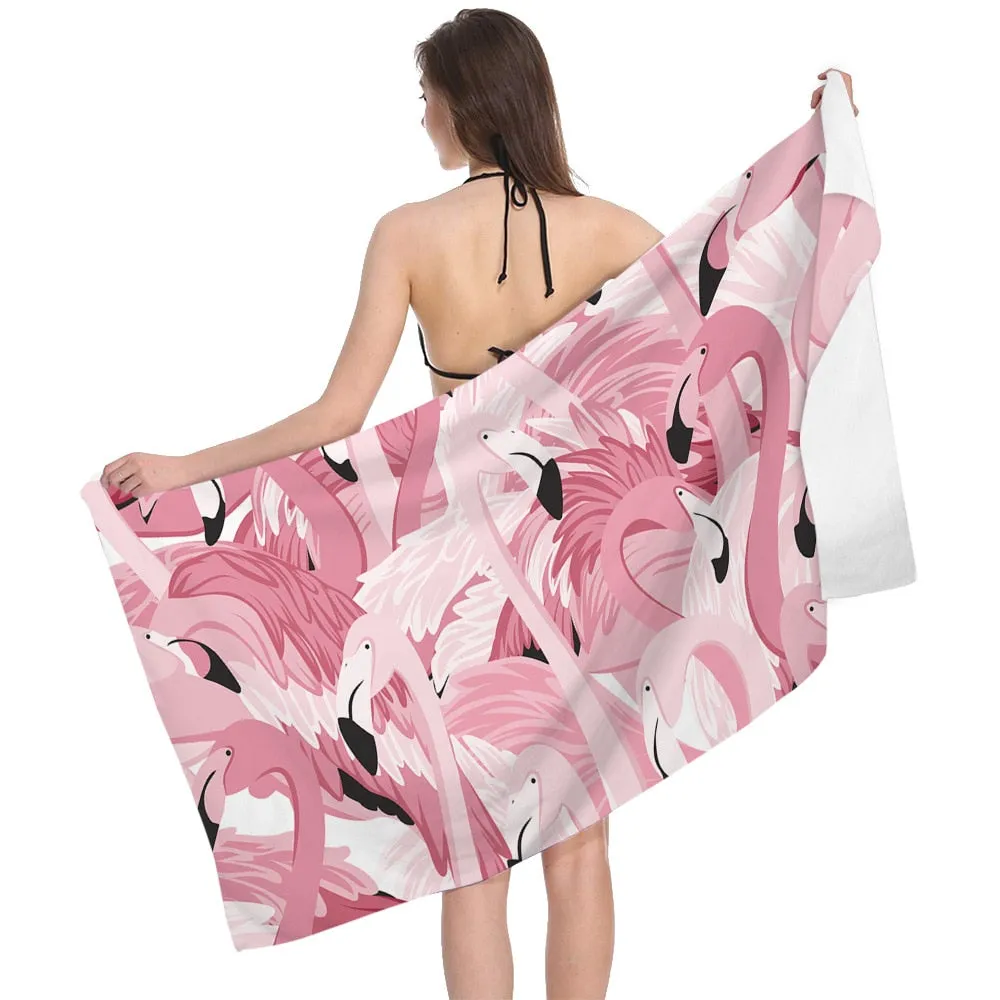 Beach Towel Printed Beach Towel Quick-drying Double-sided Cashmere Microfiber Bath Swimming Towels