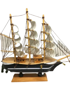 Beautiful Hand Craft Wooden Sailing Boat