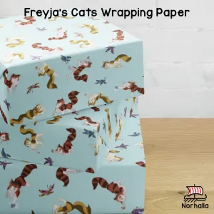 Beegul & Treegul Wrapping Paper - Blue