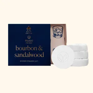 Bourbon & Sandalwood Shower Steamers