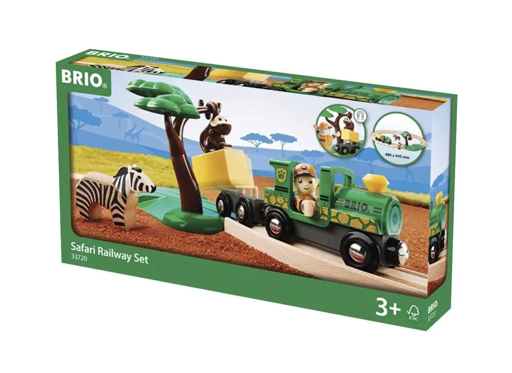 BRIO SAFARI RAILWAY SET