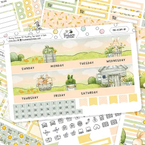 Bunny Season Erin Condren Monthly Sticker Kit