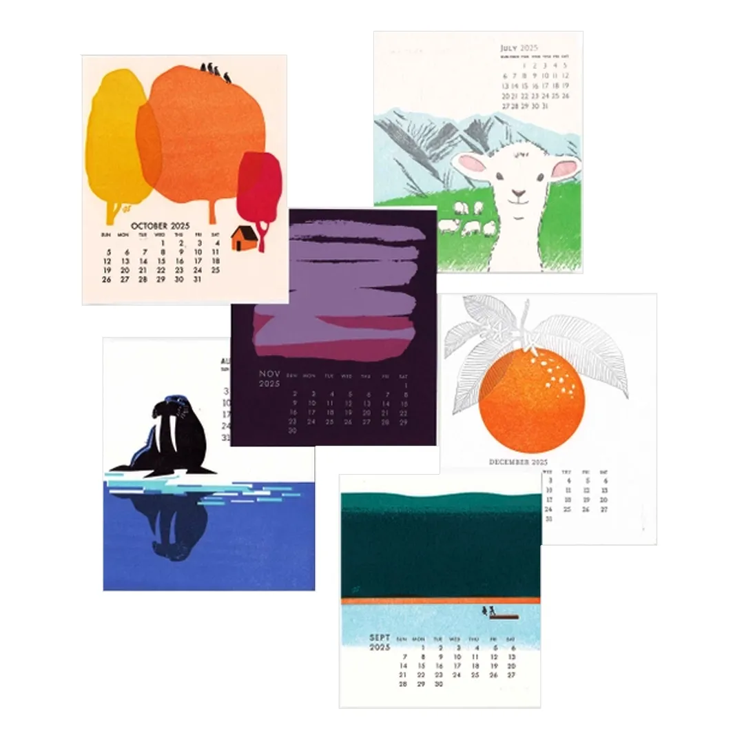 Calendar - 2025 Year of the Snake Desk Calendar by Ilee Papergoods