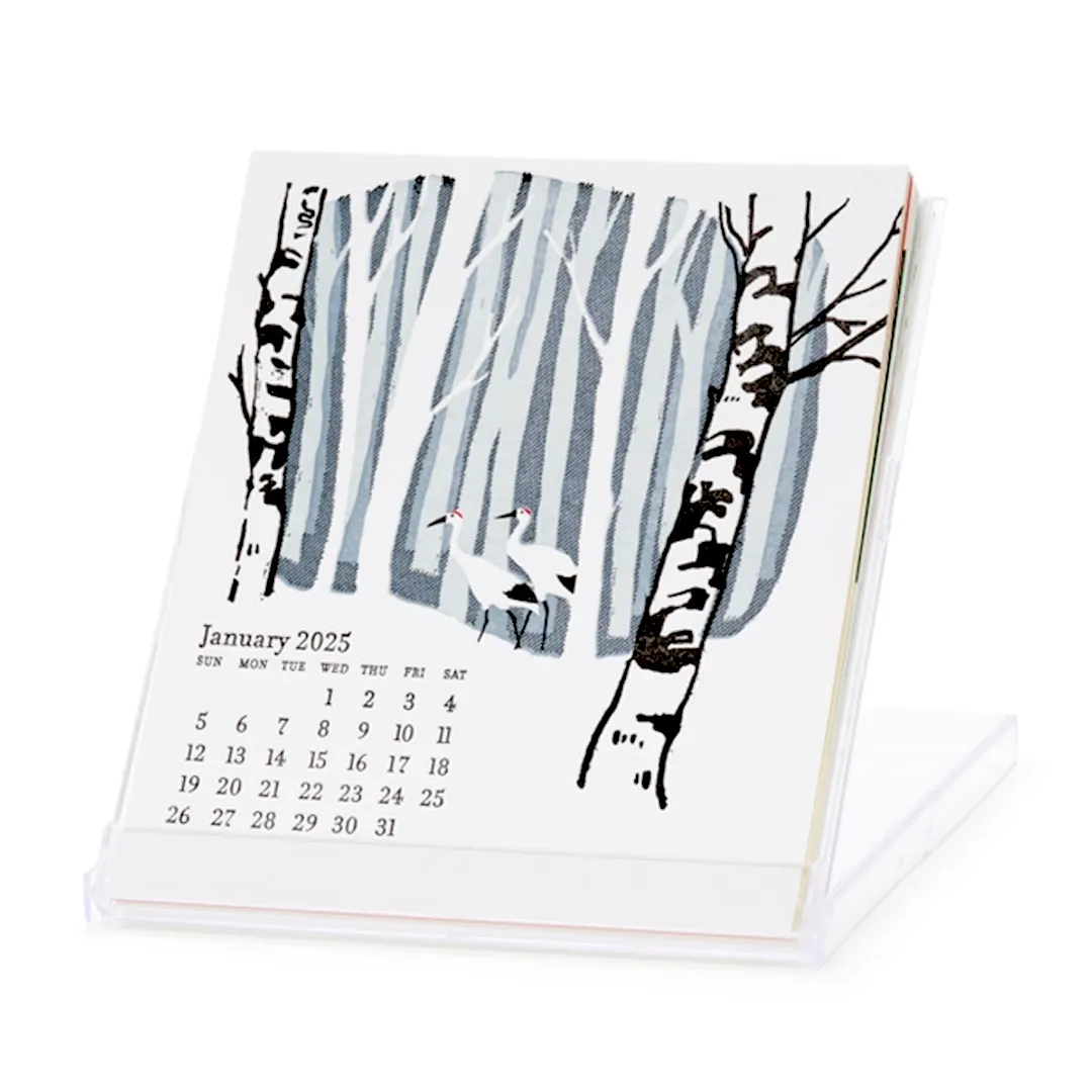 Calendar - 2025 Year of the Snake Desk Calendar by Ilee Papergoods