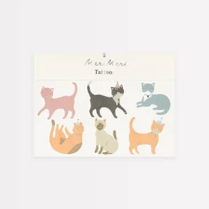 Cat Temporary Tattoos (x 2 sheets)