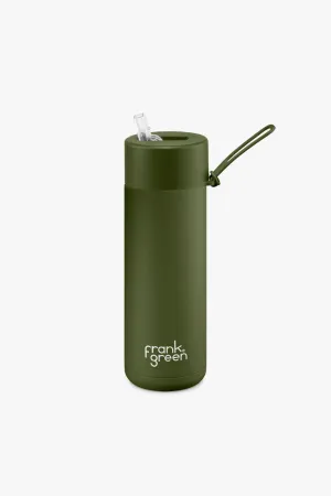 Ceramic Reusable Khaki 595ml Bottle