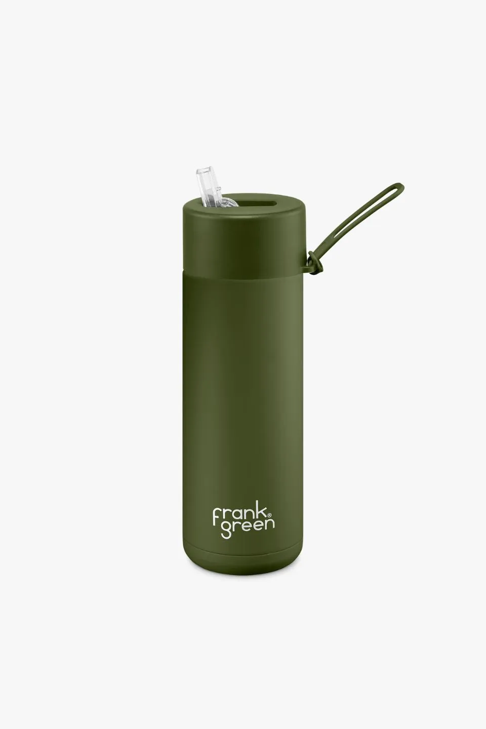 Ceramic Reusable Khaki 595ml Bottle