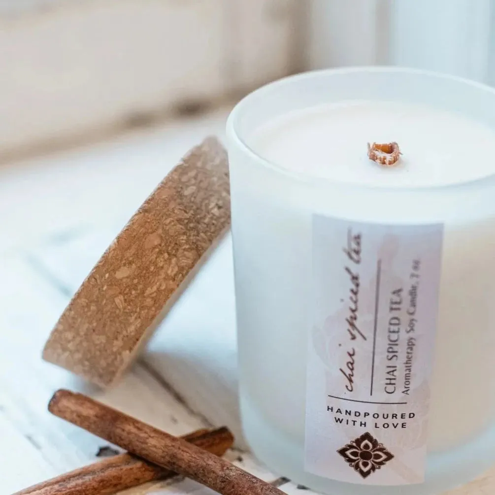 Chai Spiced Tea Soy Aromatherapy Candle