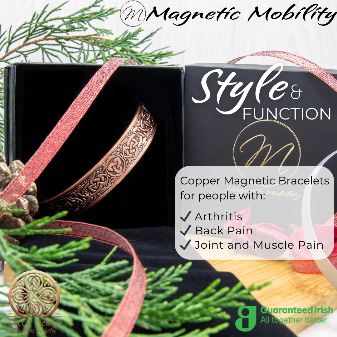 Copper Bracelet: Trinity Copper | Magnetic Mobility