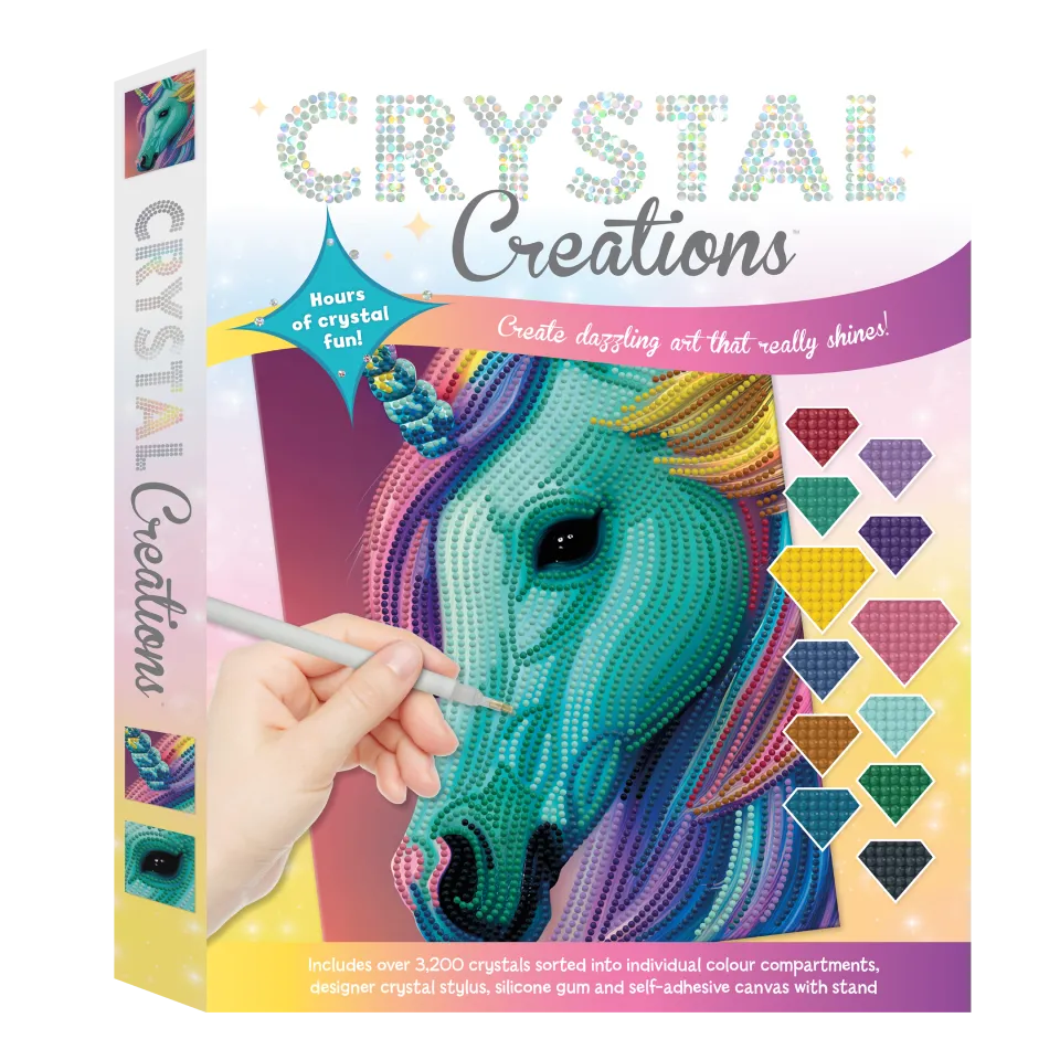 Crystal Creations: Neon Unicorn