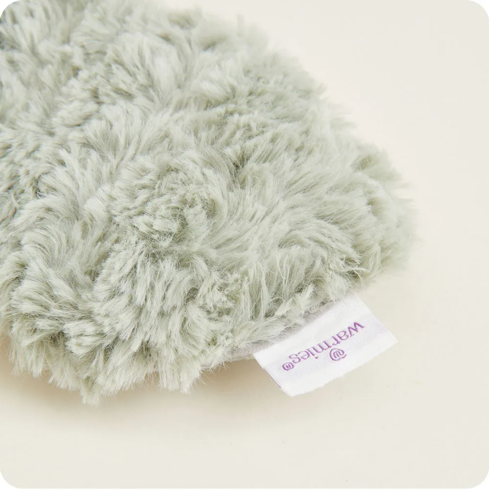 Curly Sage Green Warmies Eye Mask