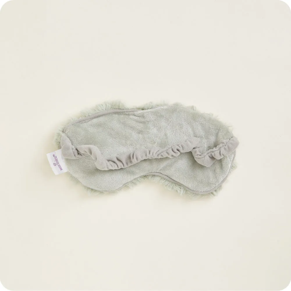 Curly Sage Green Warmies Eye Mask