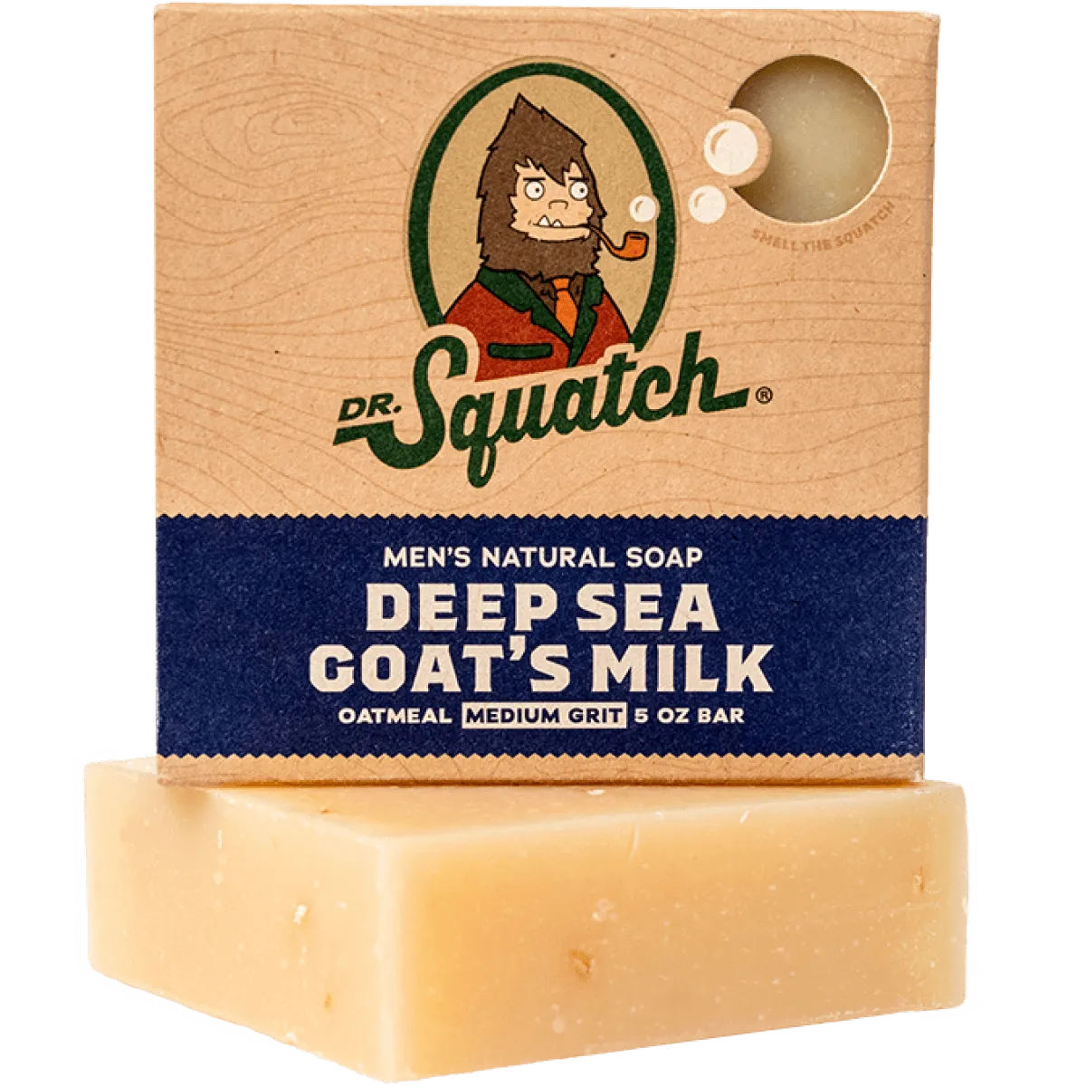 DR. SQUATCH BAR SOAP - DEEP SEA GOATS MILK