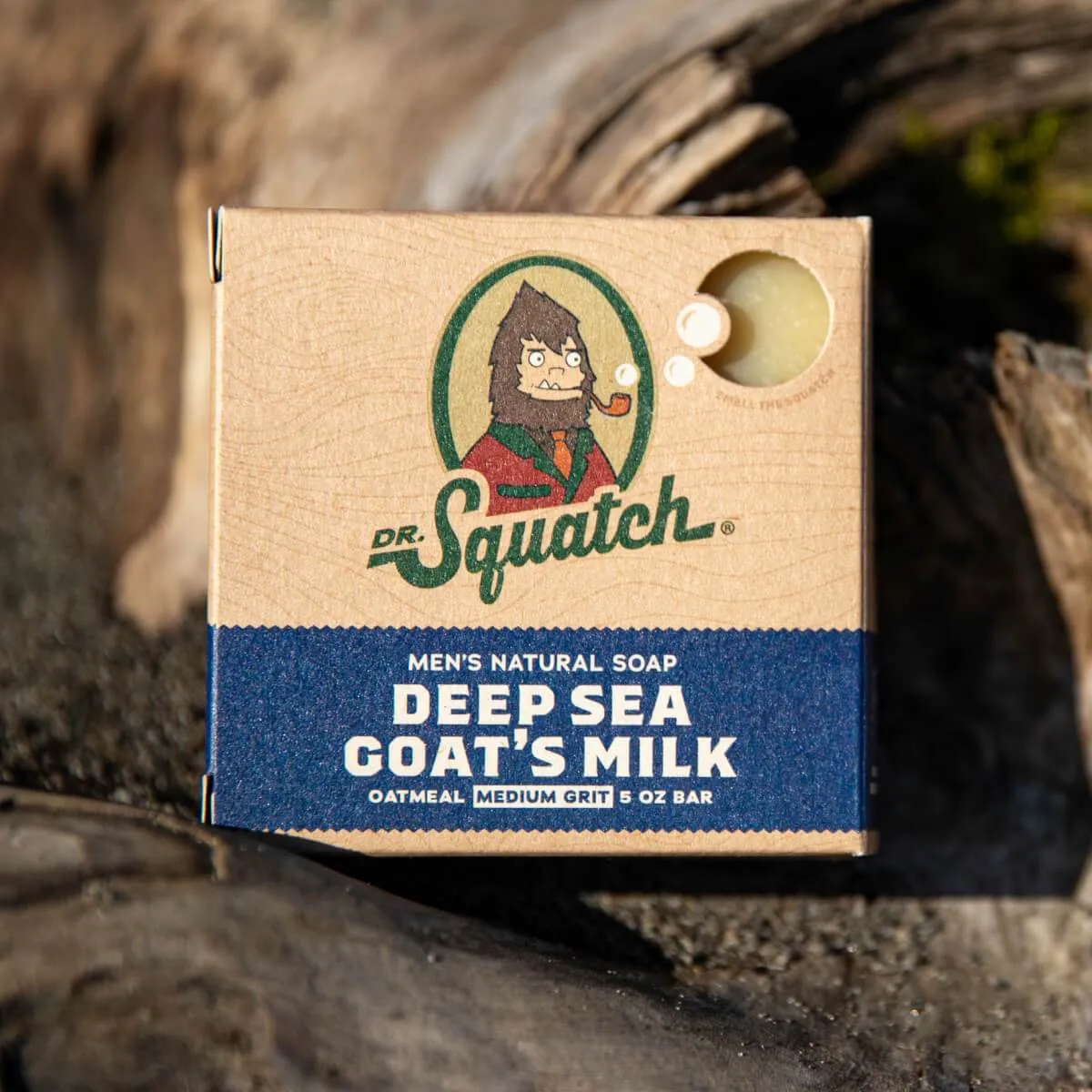 DR. SQUATCH BAR SOAP - DEEP SEA GOATS MILK