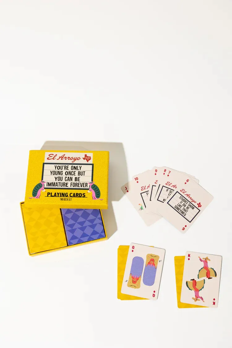 El Arroyo Playing Cards - Two Decks