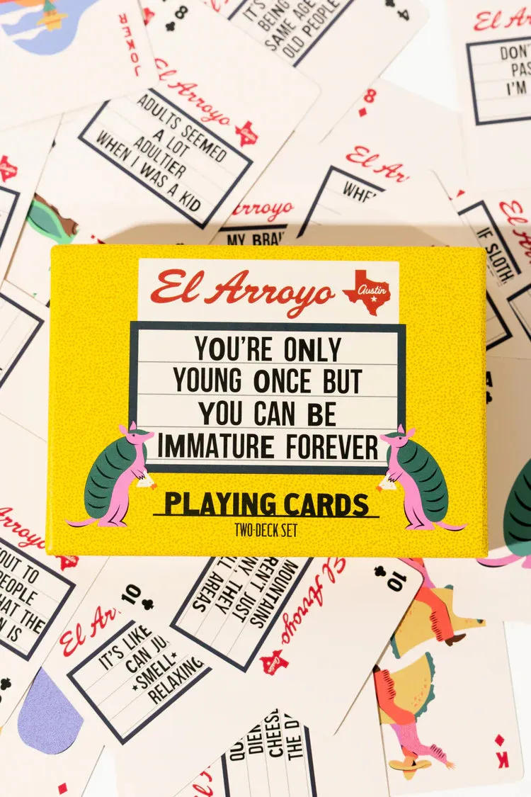 El Arroyo Playing Cards - Two Decks