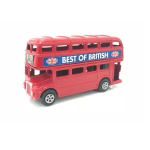 Elgate London Bus Pull Back Die Cast