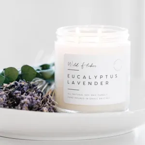 Eucalyptus Lavender Double Wick Candle