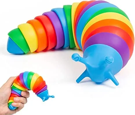 Fidget Slug, Articulated Caterpillar Fidget Toy