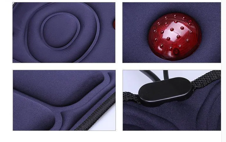 Full-Body Vibrating Massage Cushion for Head, Body & Legs, free shipping