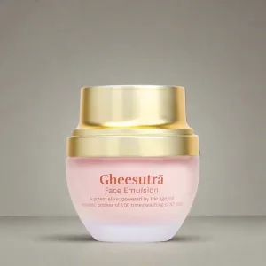 Gheesutra Face Emulsion 30ml - Hydrating Moisturizer