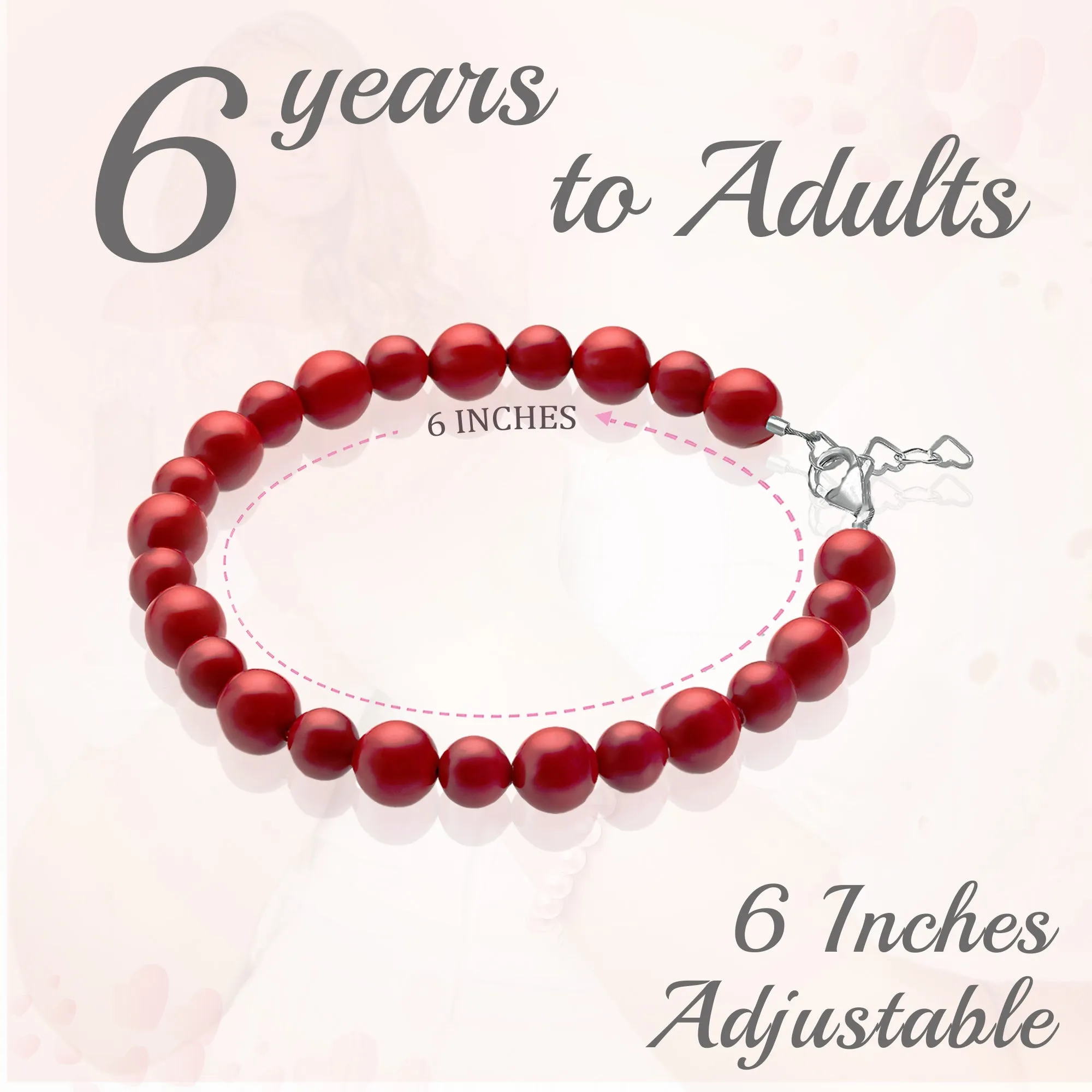 Girls Red Bracelet for Protection