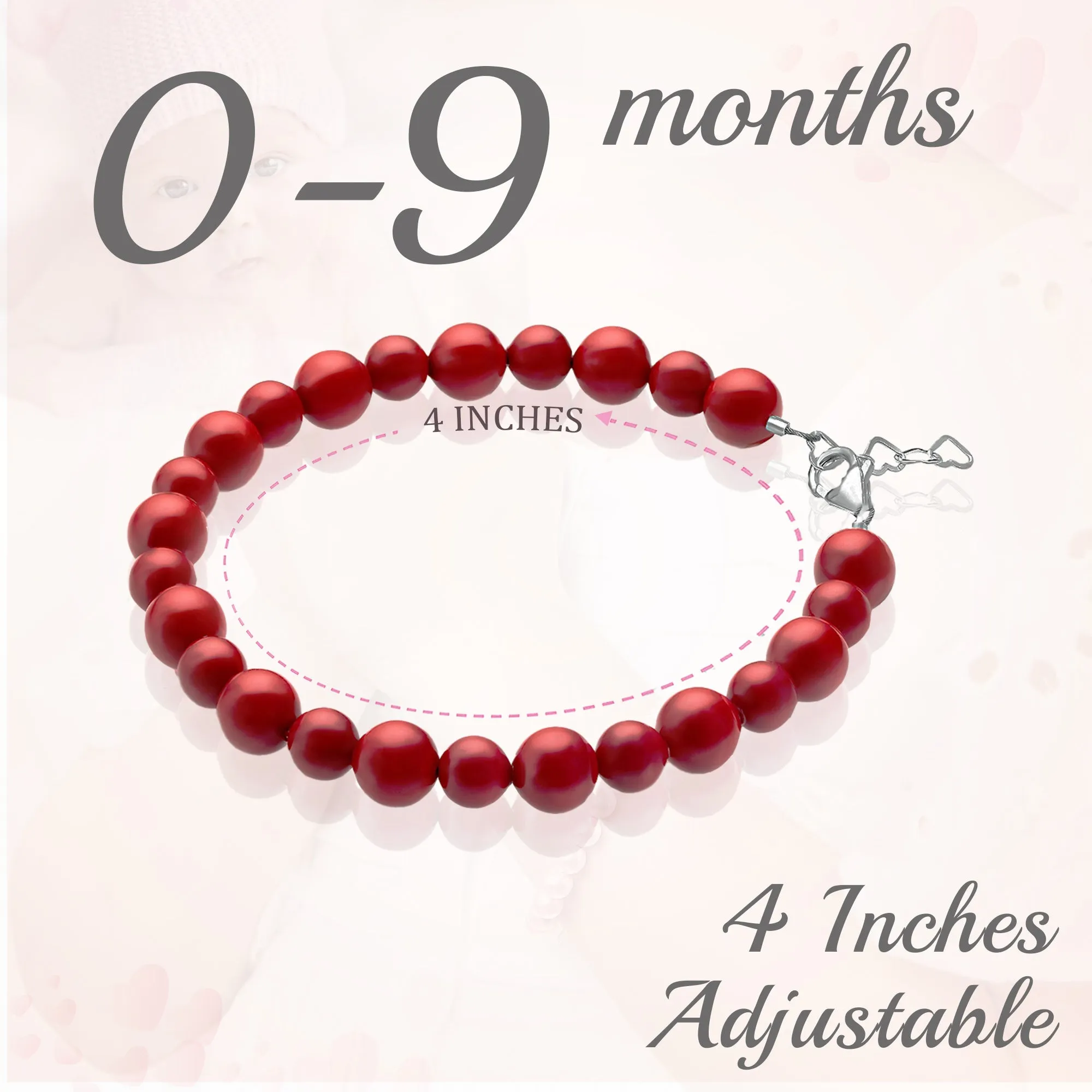 Girls Red Bracelet for Protection