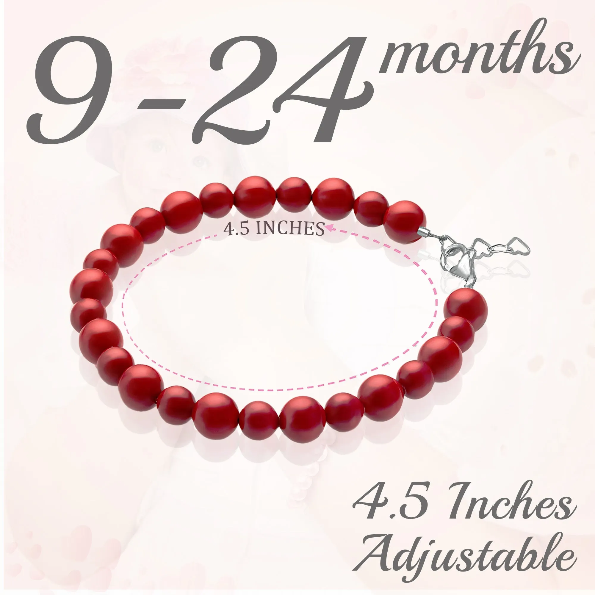 Girls Red Bracelet for Protection