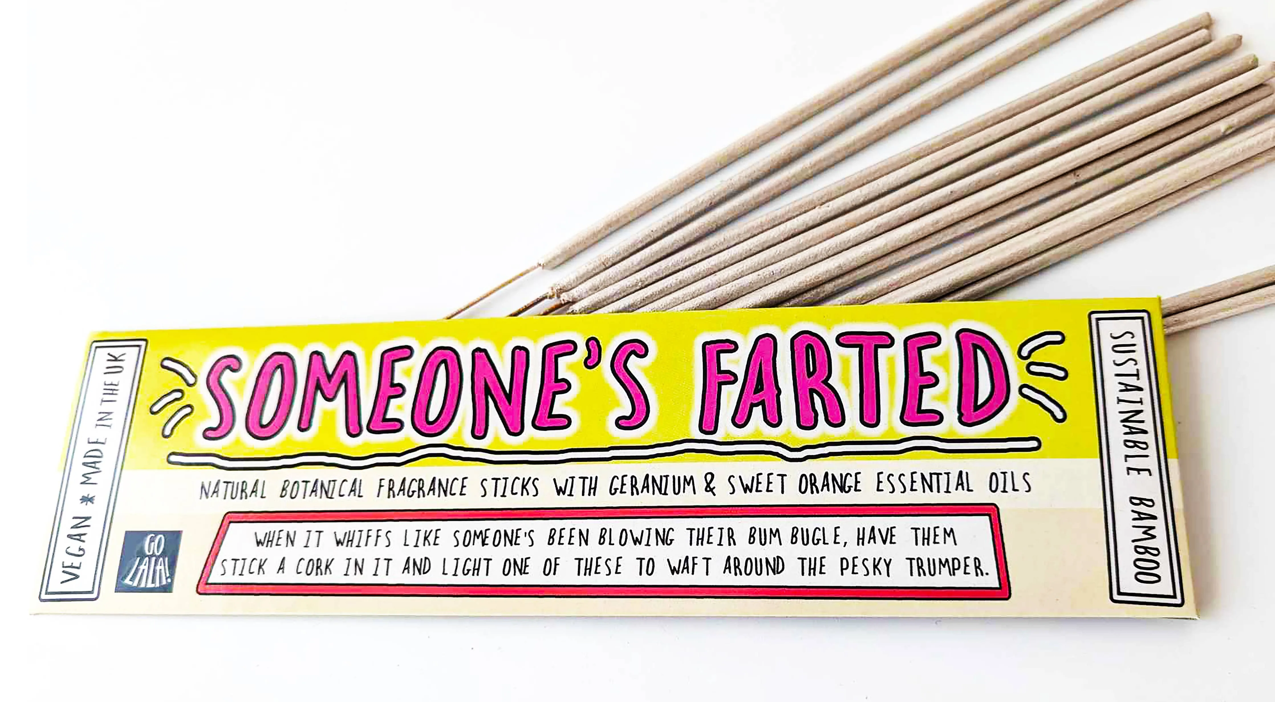 Go La La - Someone's Farted Funny Smells Fragrance Sticks