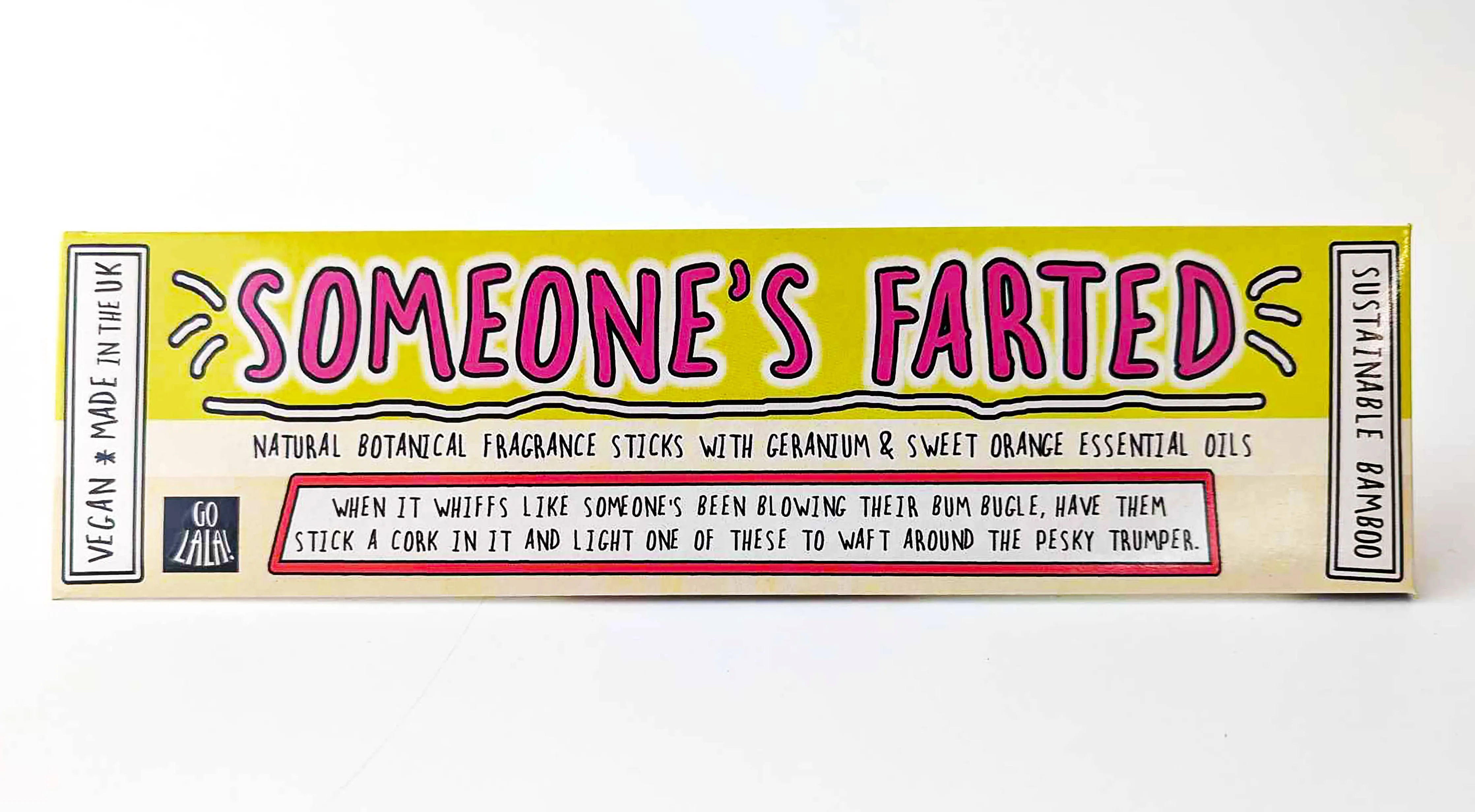 Go La La - Someone's Farted Funny Smells Fragrance Sticks