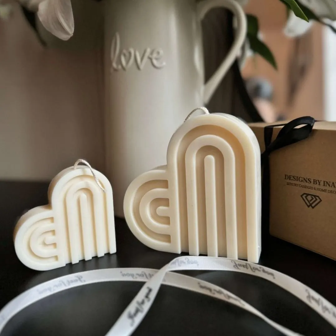 Heart Candle Gift set | Luxury Gifts