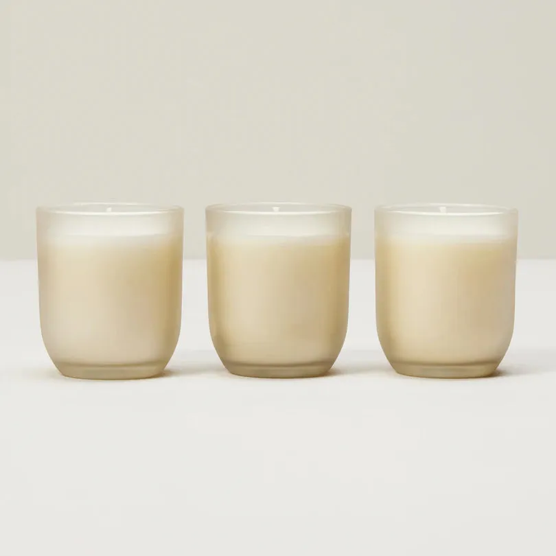 ILLUME FESTIVE MARKET CANDLE GIFT SET , SET OF 3