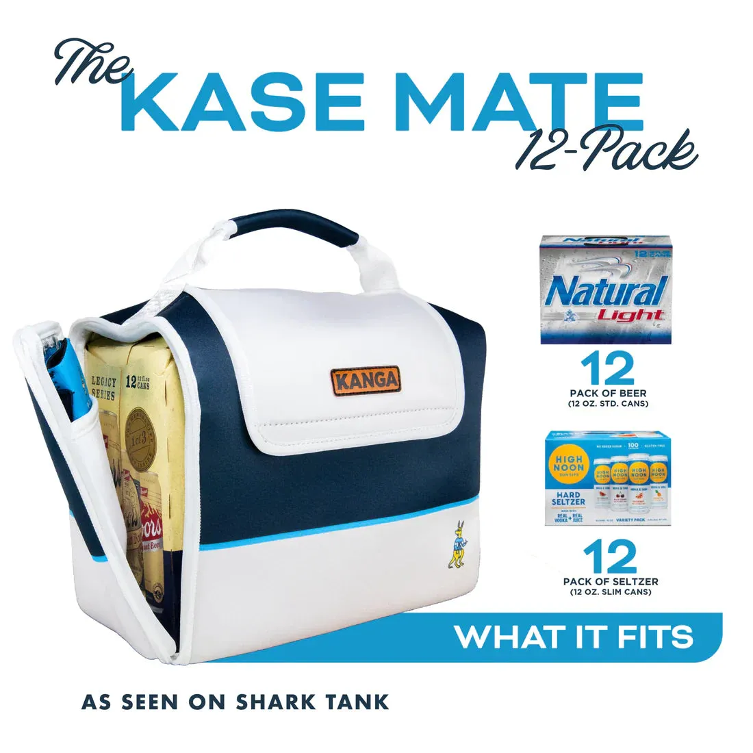 Kanga Coolers Kase Mate 12 Pack - Lavender