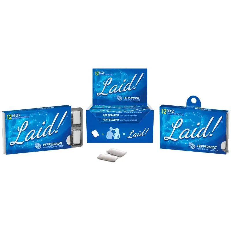 Laid Gum Peppermint Ea