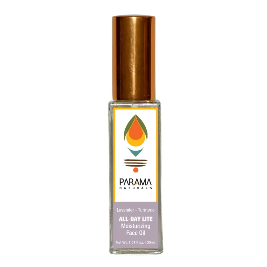 Lavender-Turmeric All-Day Lite Moisturizing Face Oil | Instant Radiant Glow -30ml