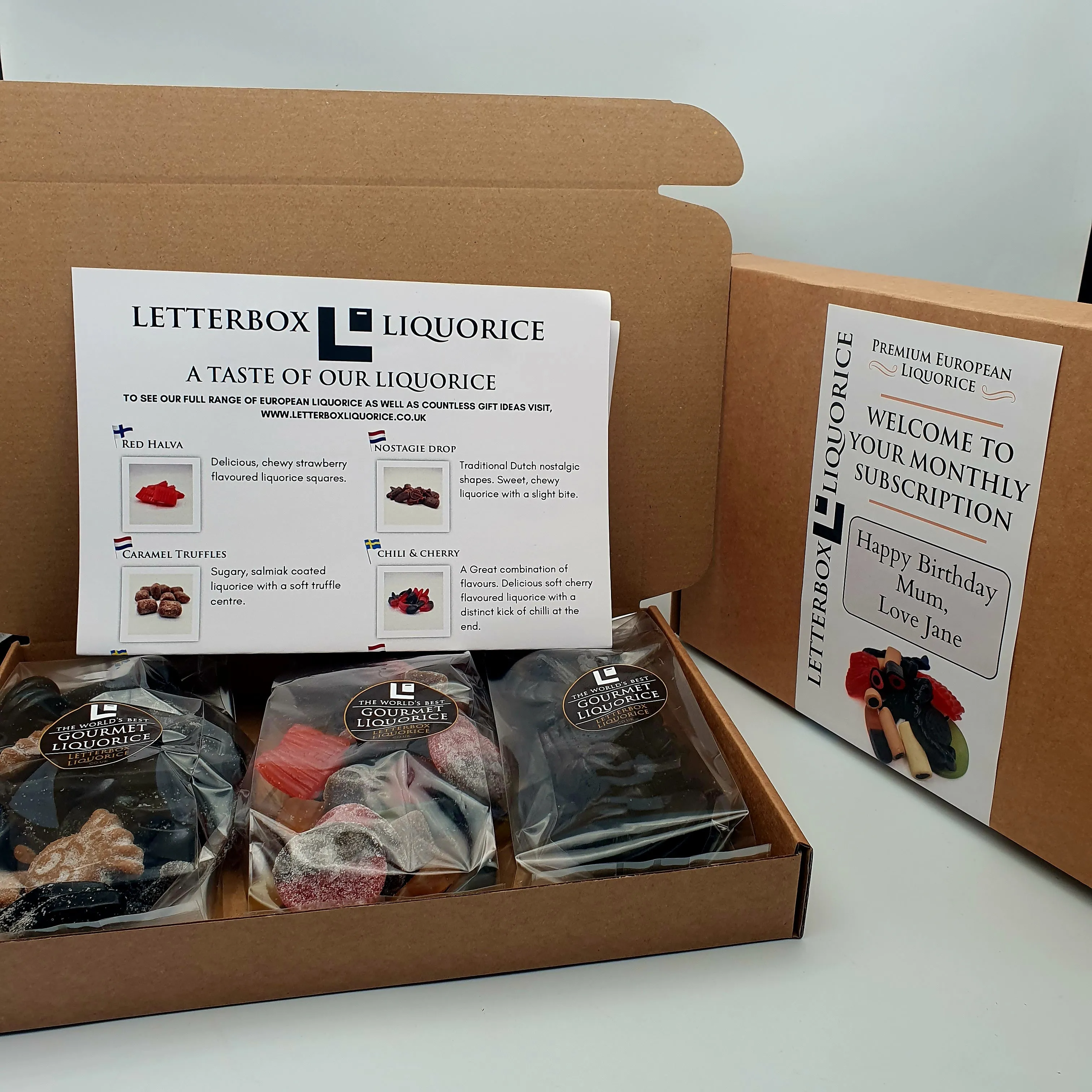 Liquorice Subscription Gift Box - 6 Months - Large