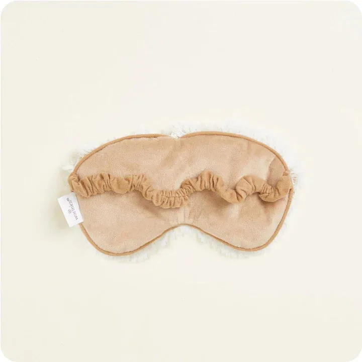 Marshmallow Brown Warmies Eye Mask