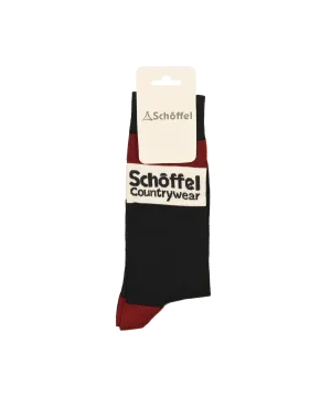 Men's Cotton Socks - Bordeaux Heritage