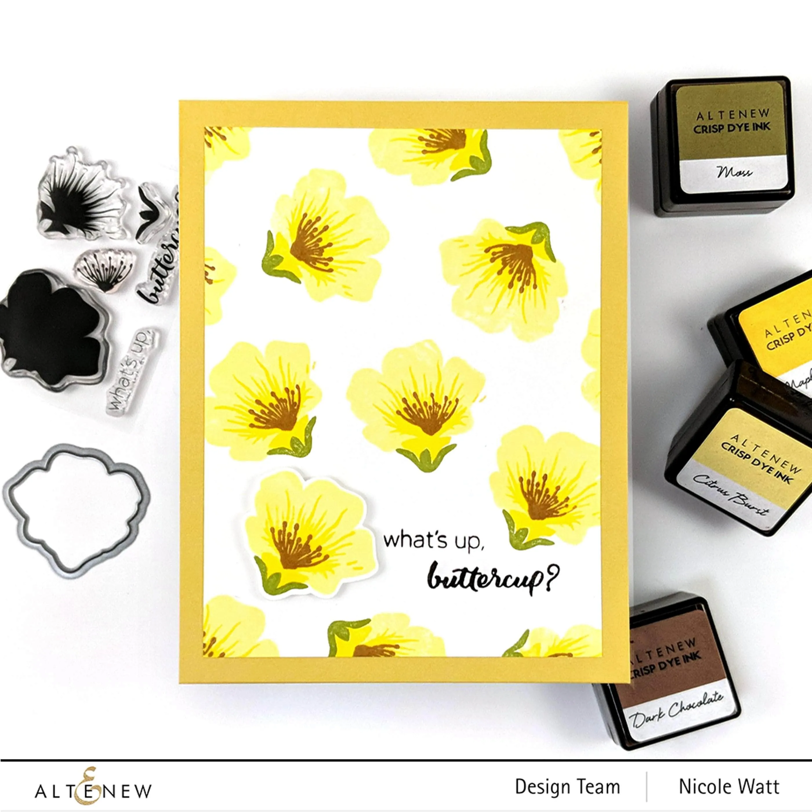 Mini Delight: Buttercup Stamp & Die Set