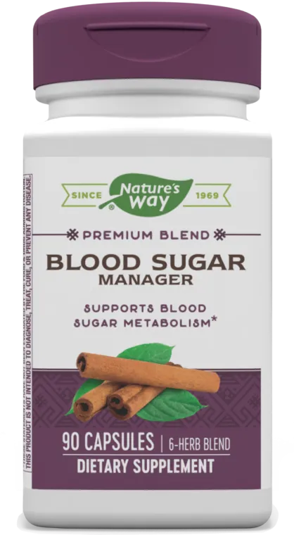 Nature's Way Blood Sugar Manager Capsules