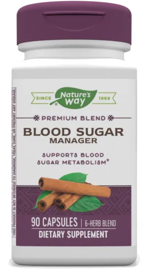 Nature's Way Blood Sugar Manager Capsules