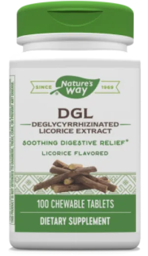 Nature's Way DGL 100 Chewable