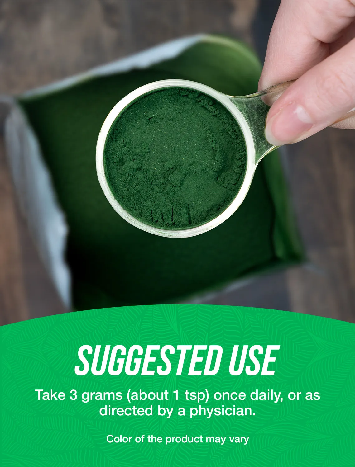 Organic Chlorella (Blue-Green Algae) Powder