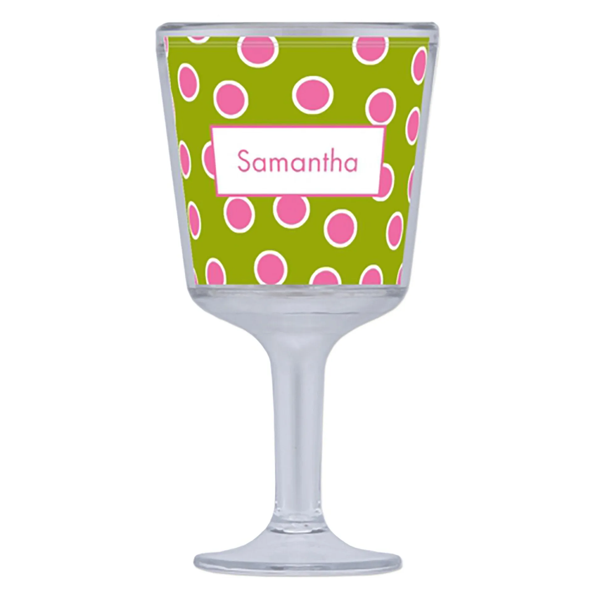 Paparte Personalized Wine Glass