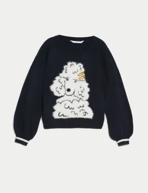 Poodle Knitted Jumper