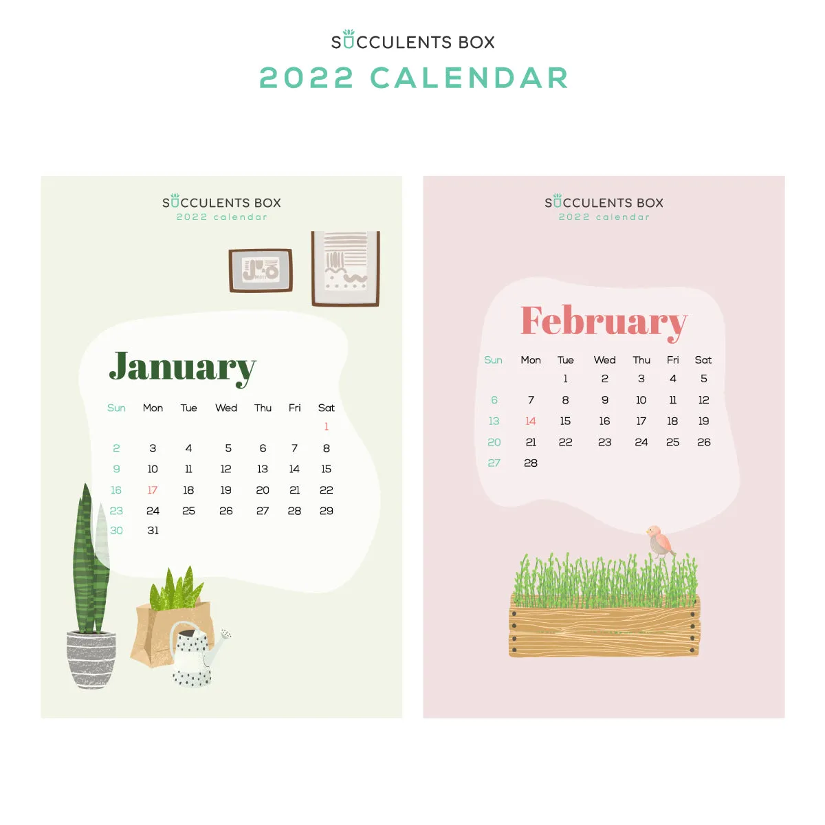 Printable: 2022 Calendar