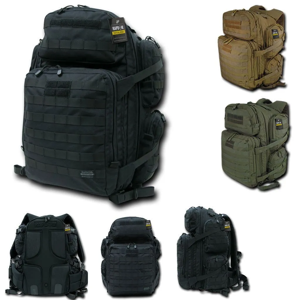 RAPDOM Tactical Military Army Pack Backpack Padded Survival Hiking Outdoor